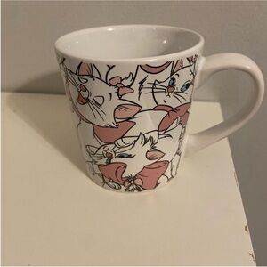 Disney aristocats ceramic white mug